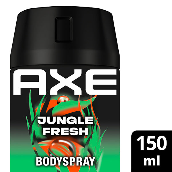Spray corporel Axe 150 ml 48 h Jungle Fresh