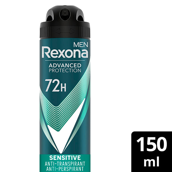 Rexona Adv Prot Men spray 150 ml pour peaux sensibles