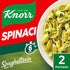 Knorr Pinaattipasta Spaghetteria pasta-ateria Valmista 6 minuutissa 160 g 2 annosta