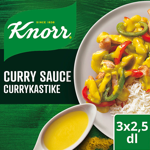 Knorr Currykastike Kastikeaines 3x24 g