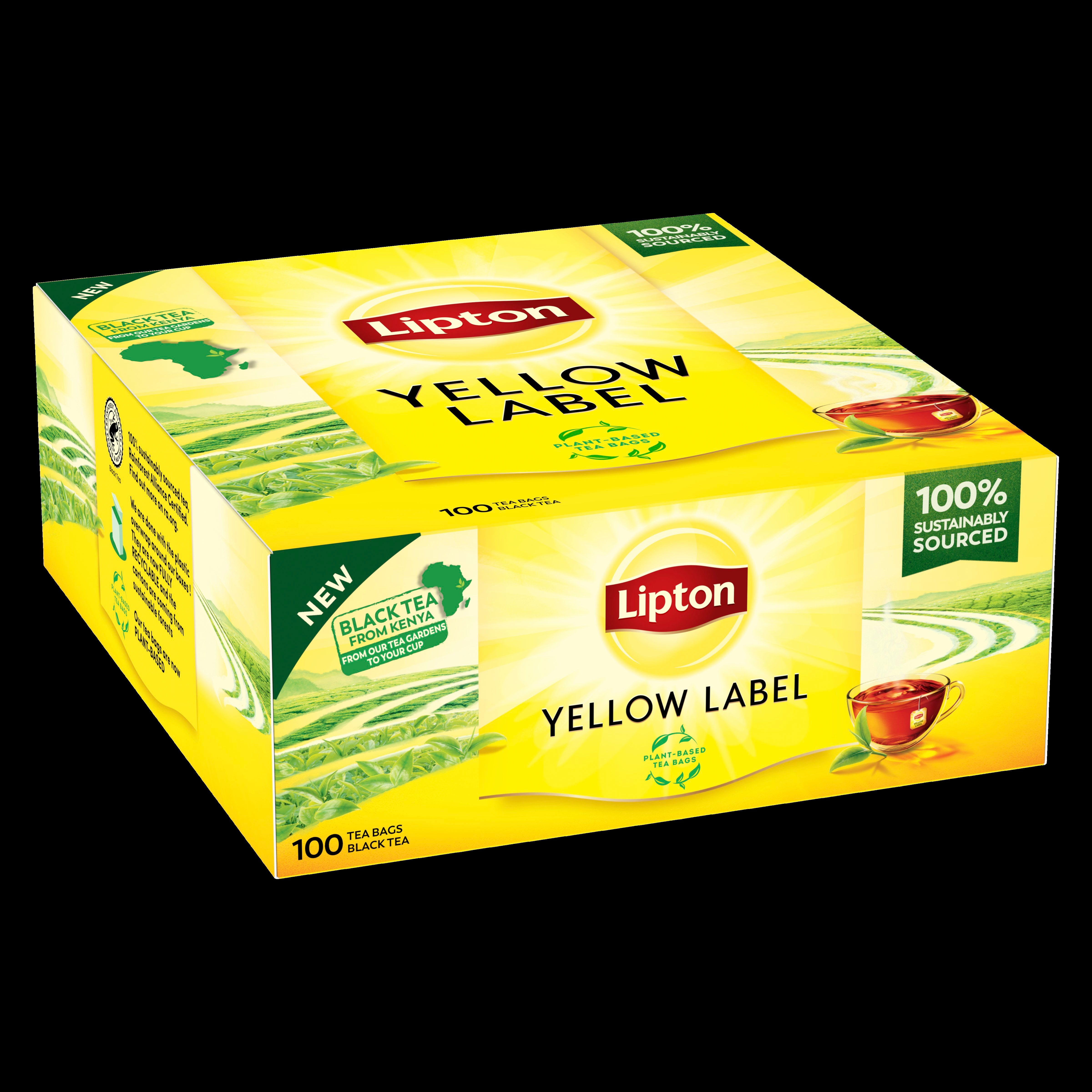 Lipton  Musta tee  Yellow Label  200g 100p