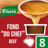 Knorr Naudanliha-annosfondi Fond "du Chef" Käyttövalmis 8x28g