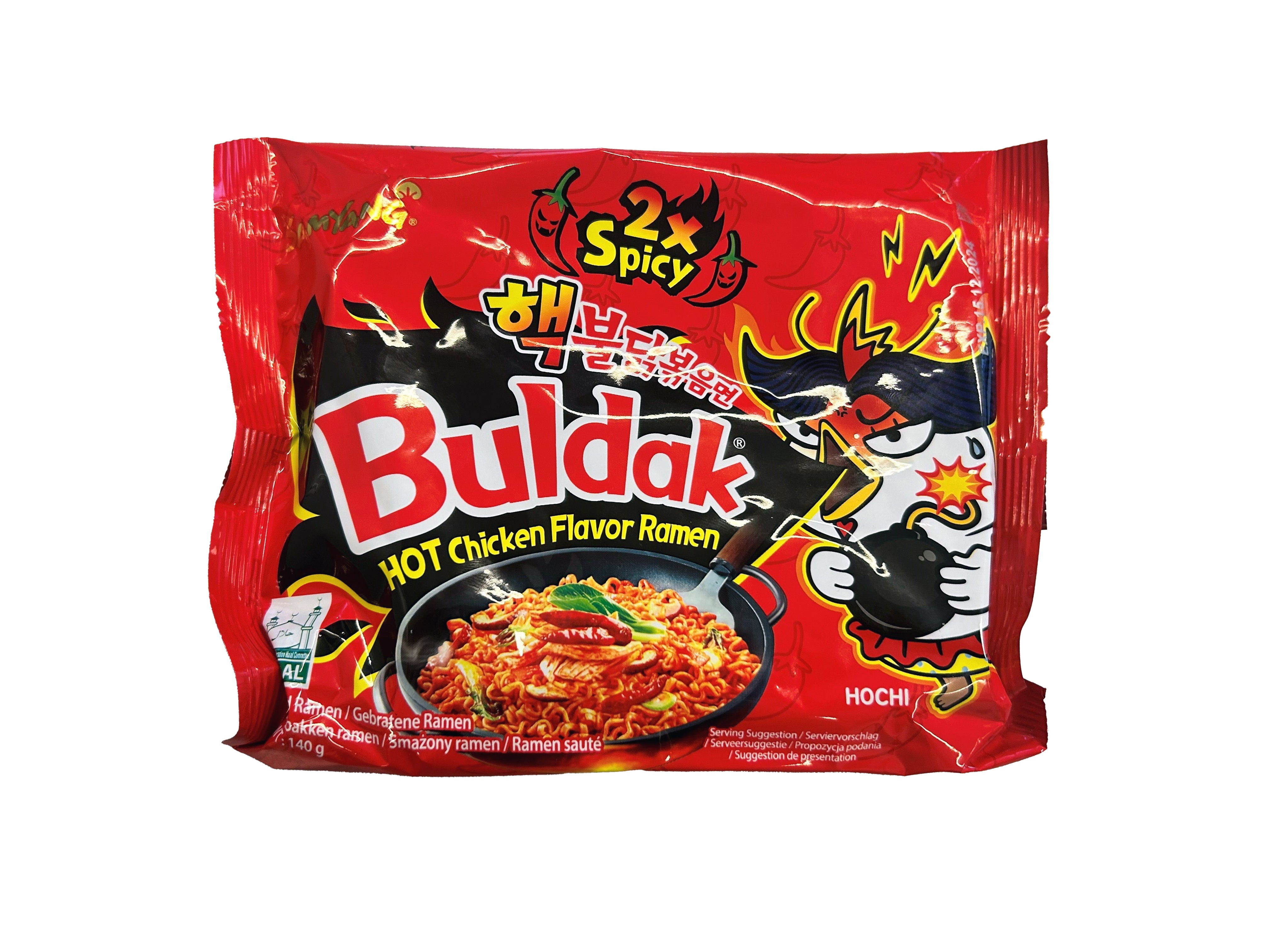 Samyang Buldak Ramen Hot Chicken 2x Spicy 140g
