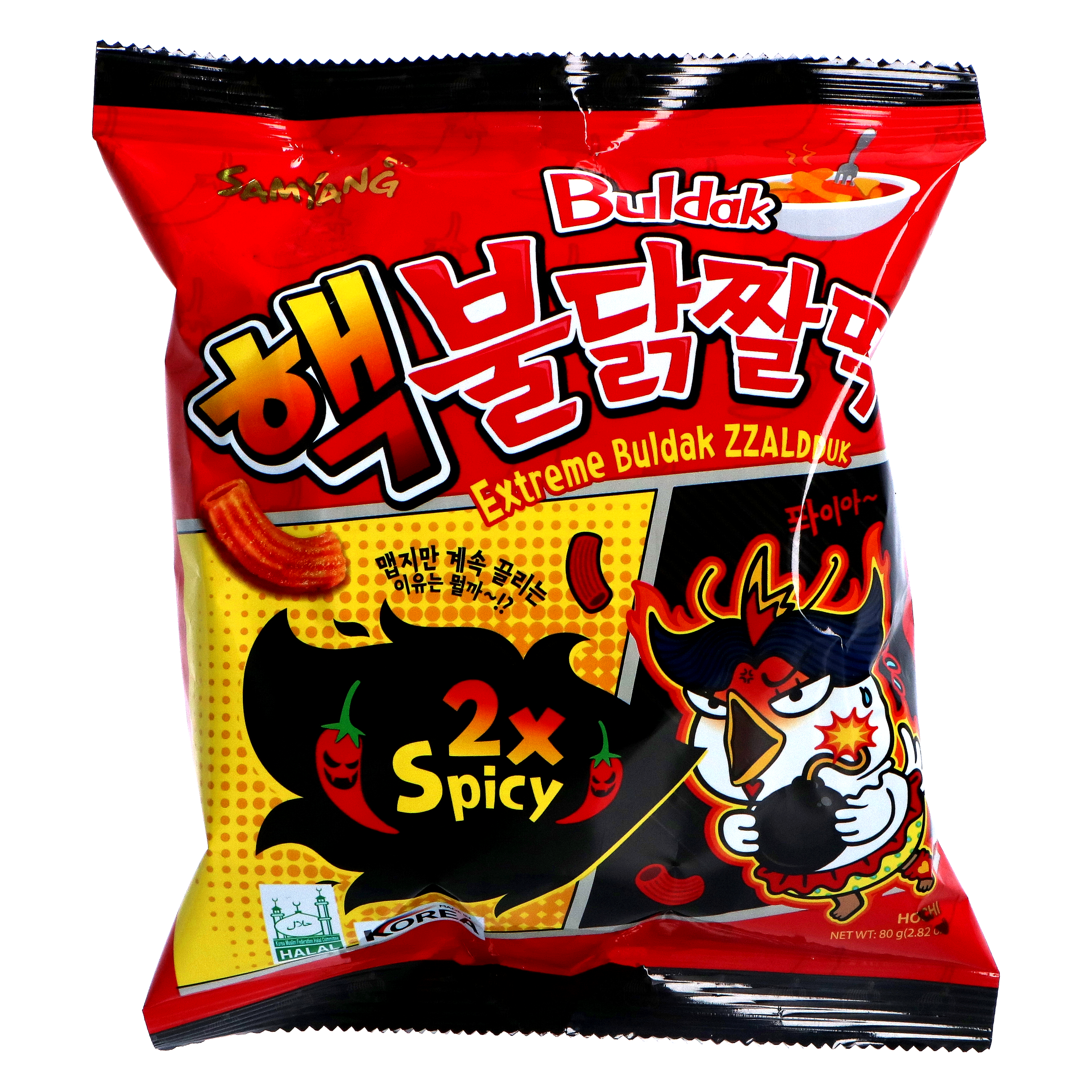 Samyang Zzaldduk Extreme Buldak snack 80g