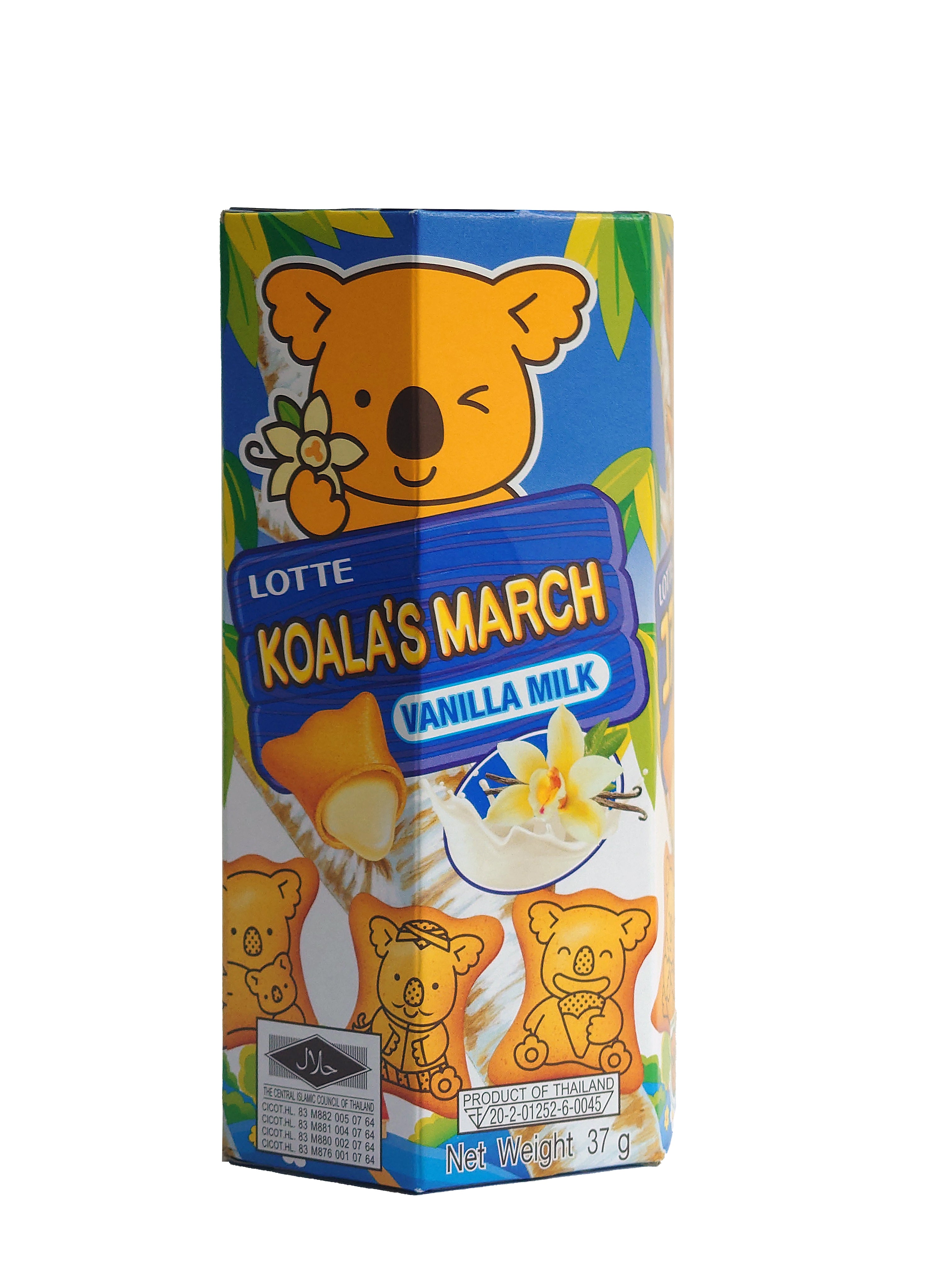 Koala's March Vanilja-maitotäytekeksi 37g