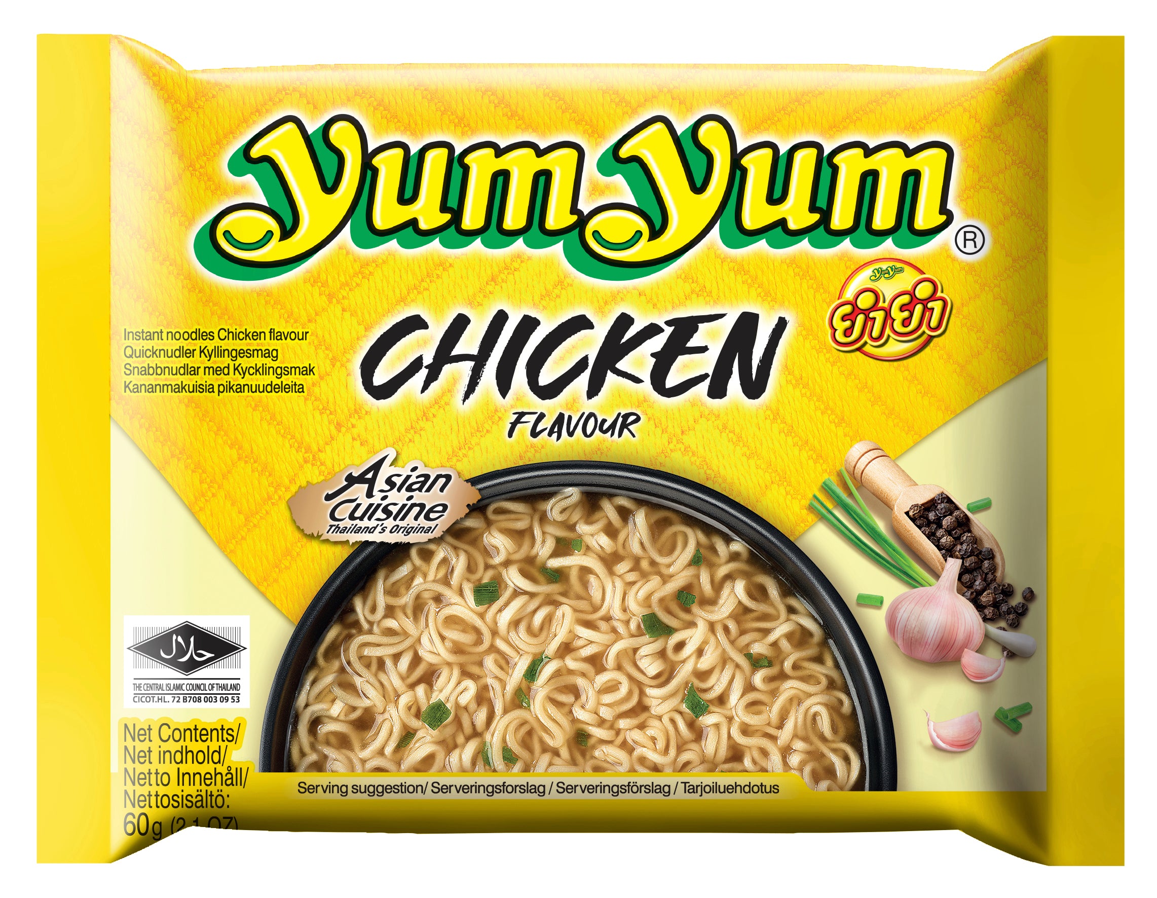 Yum Yum Kananmakuinen nuudeli 60g