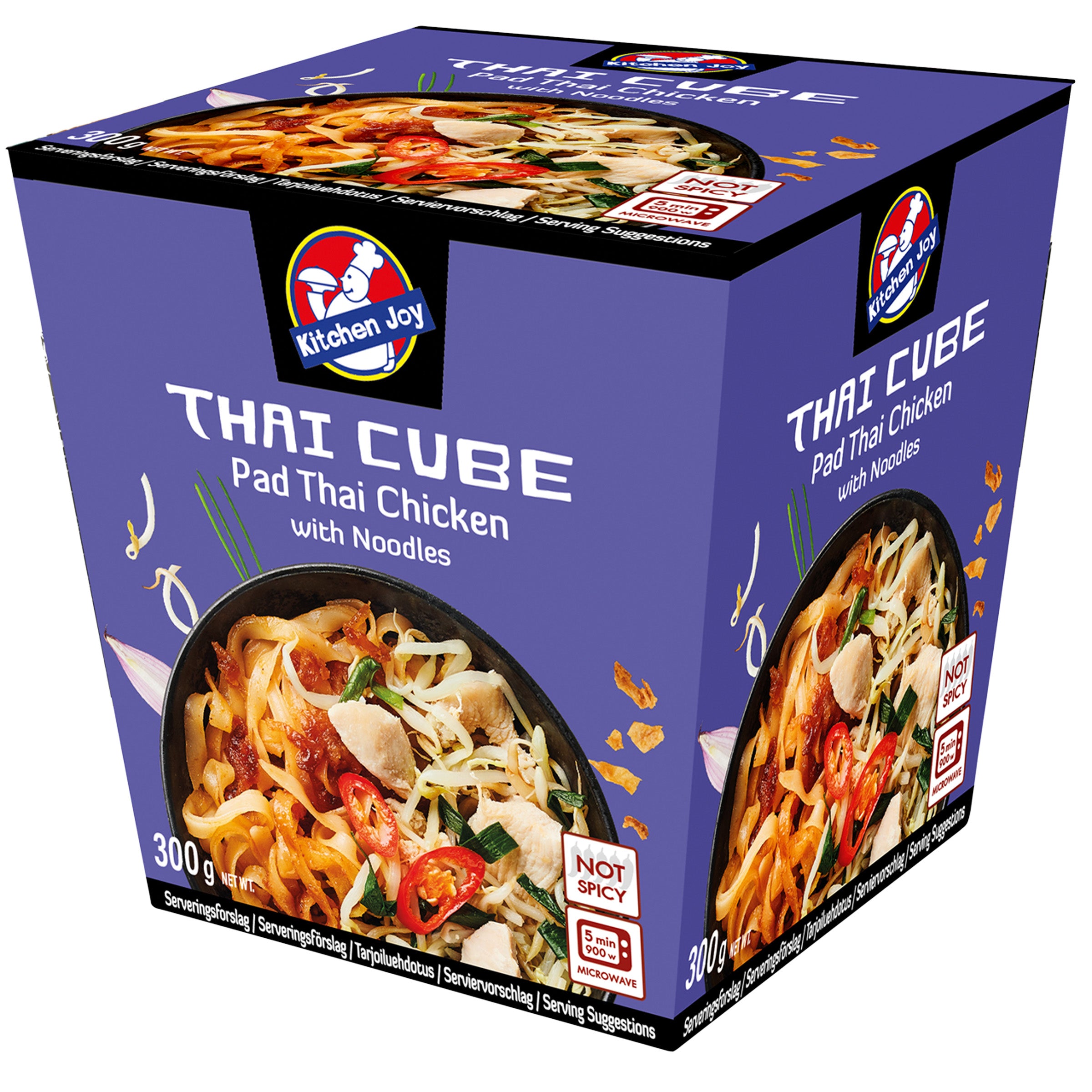 Kitchen Joy Pad Thai -kanaa ja nuudeleita 300g