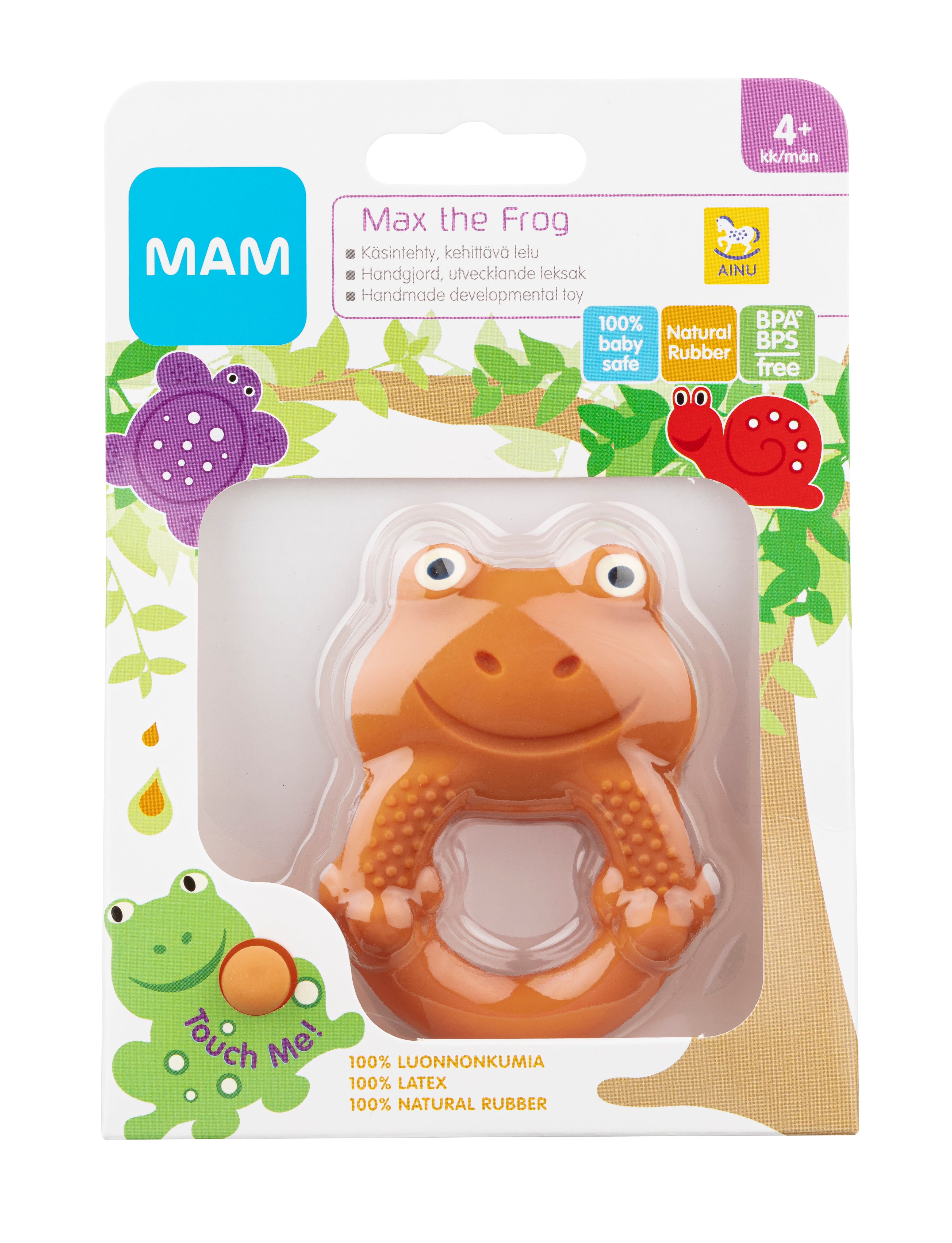 Ainu Mam Max la grenouille purulelu