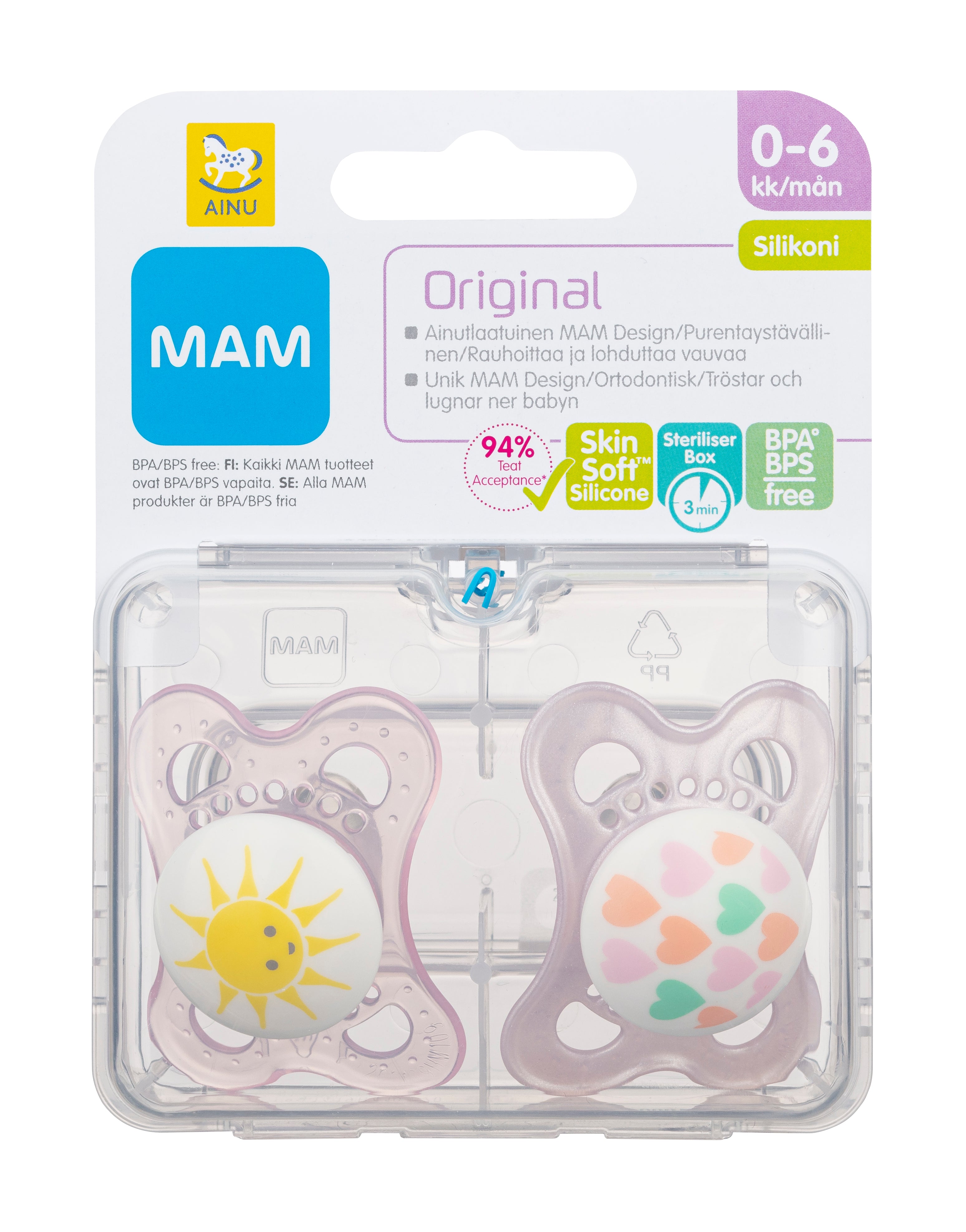 Ainu Mam Original 0-6kk sil 2kpl