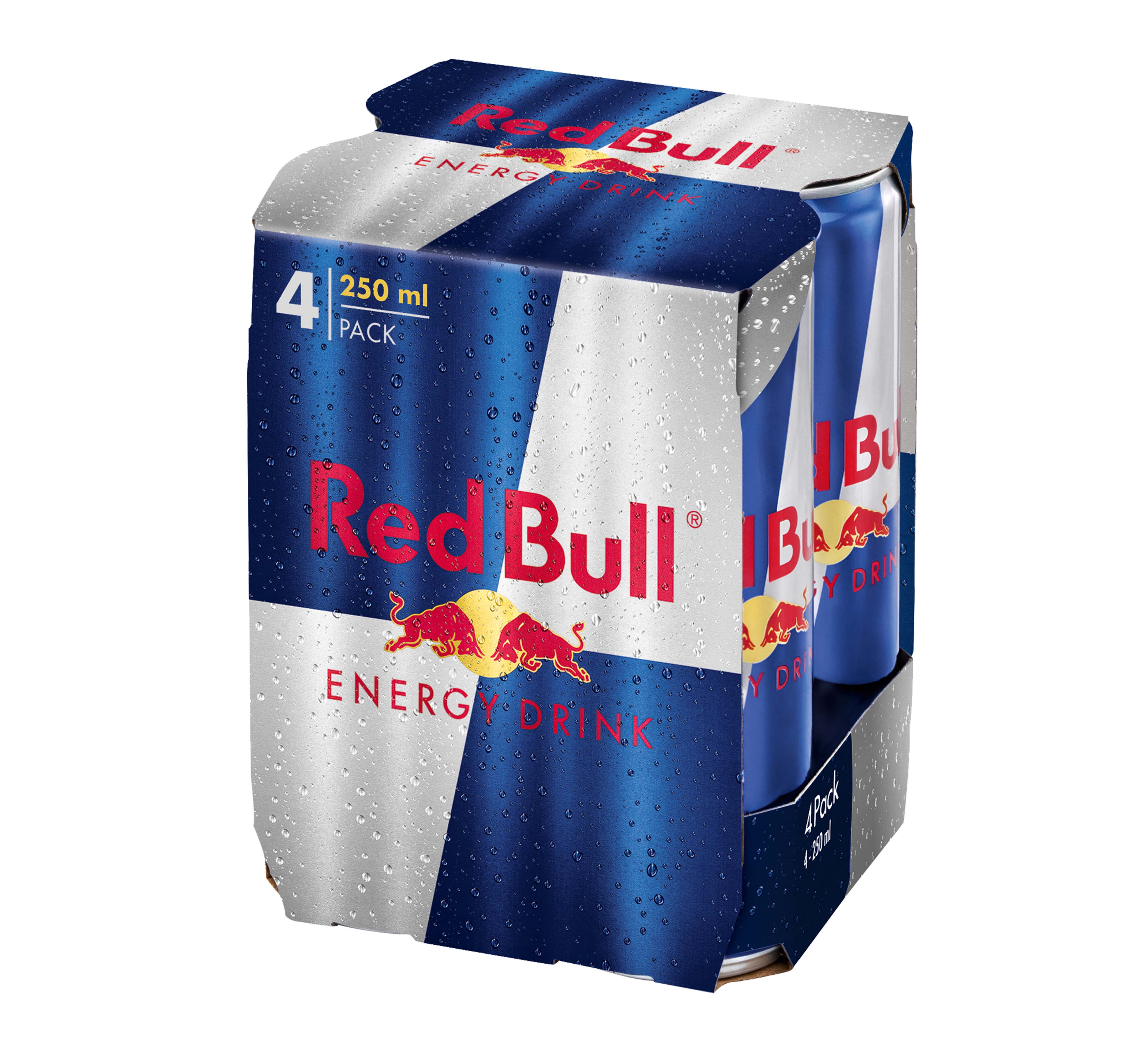 Red Bull Energiajuoma 4 pack - 4 x 0,25 l