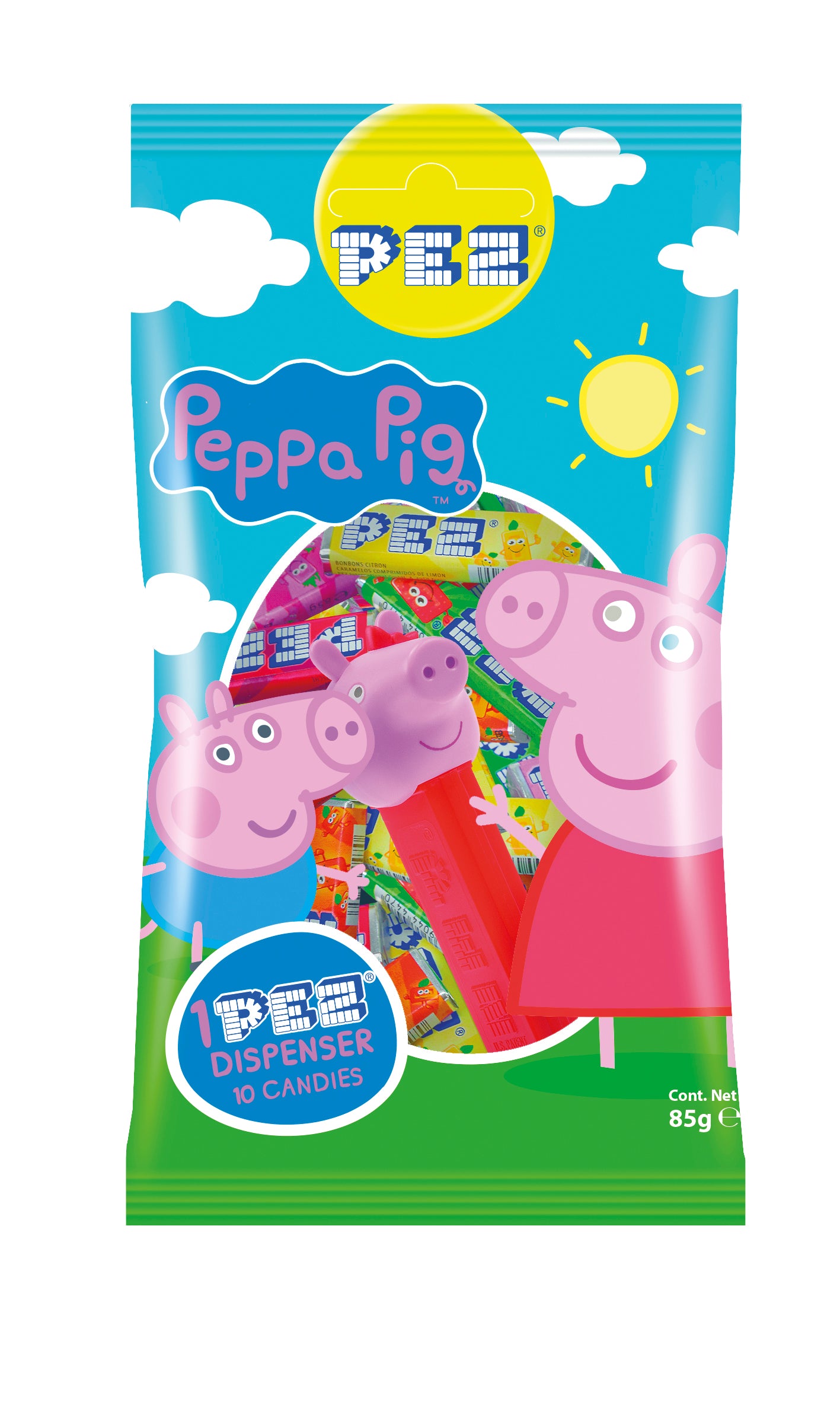 Pez 85g Annostelijapussi 1+10