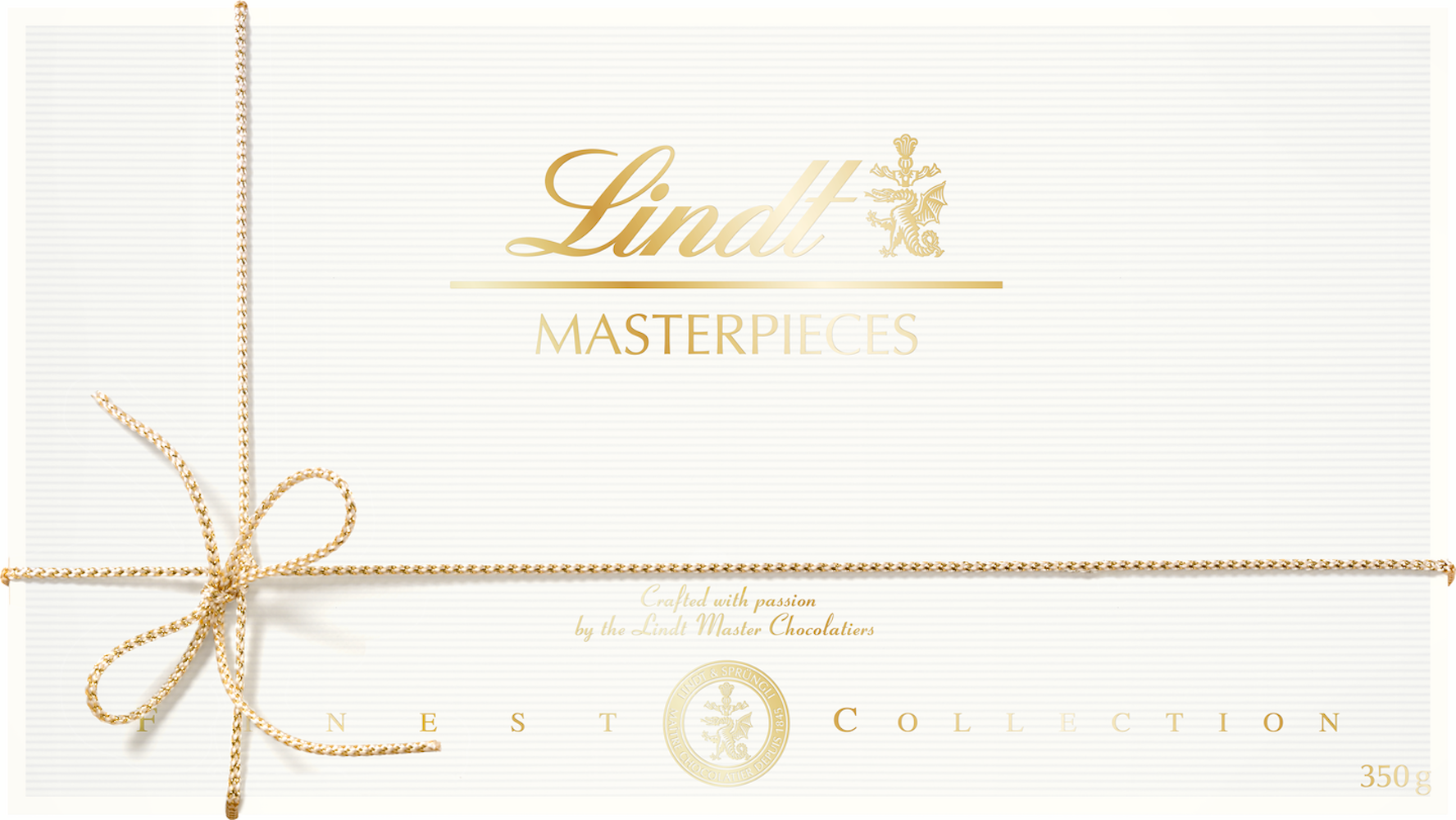 Lindt MASTERPIECES Valikoima hienoja suklaakonvehteja rasia 350g
