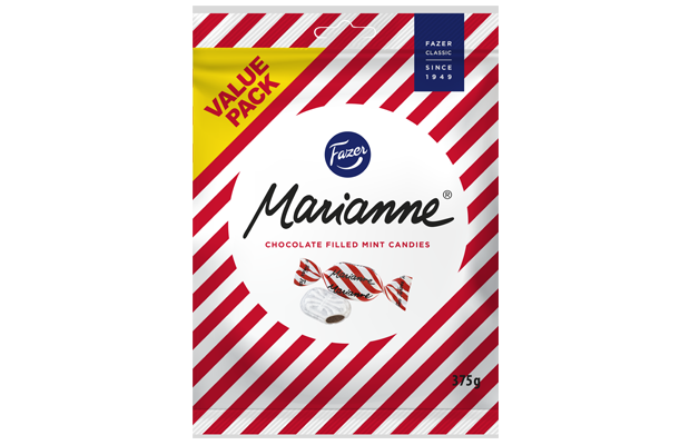 Fazer Marianne piparminttusuklaa karkkipussi 375g