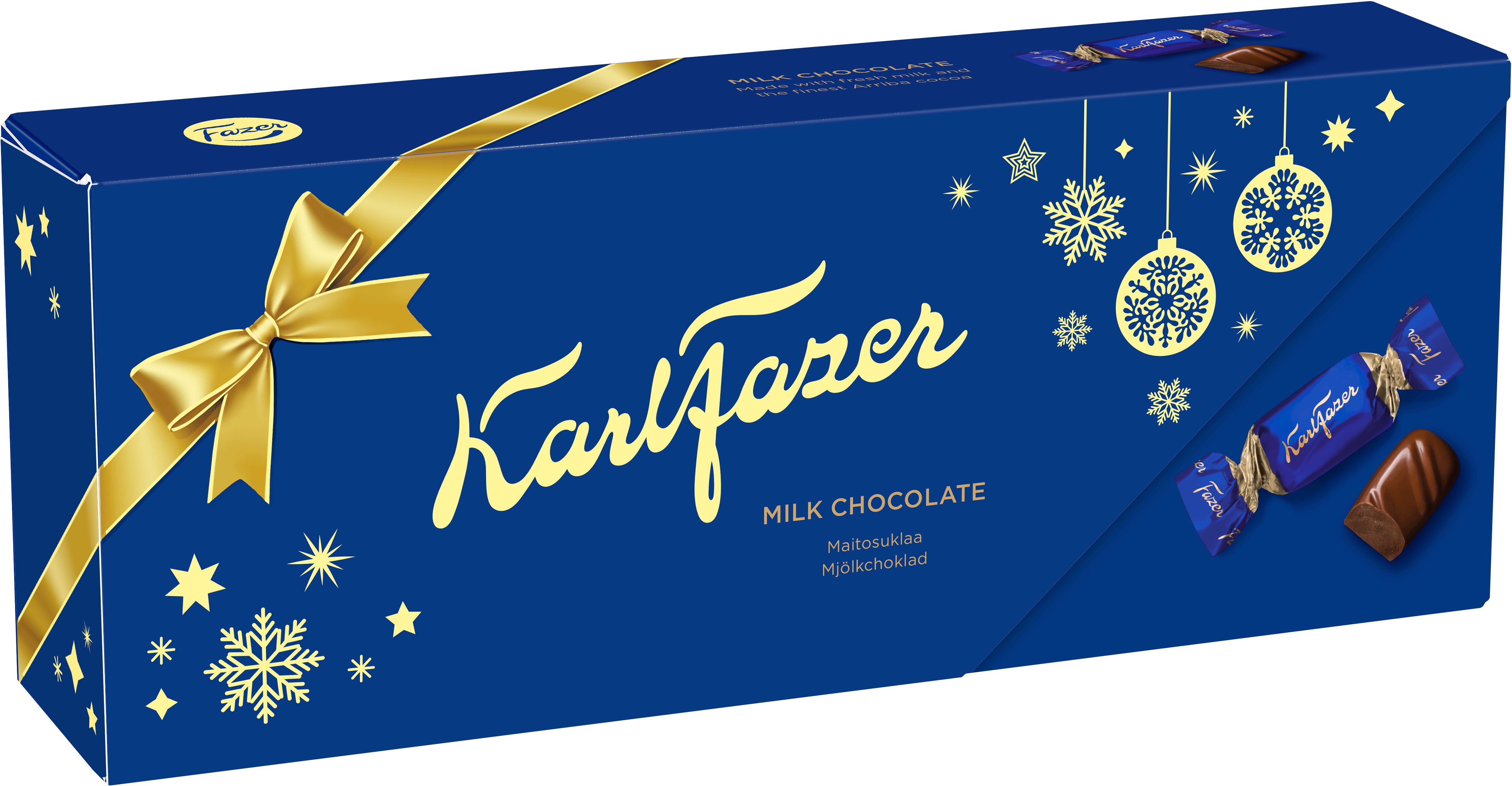 Karl Fazer maitosuklaakonvehteja 250g
