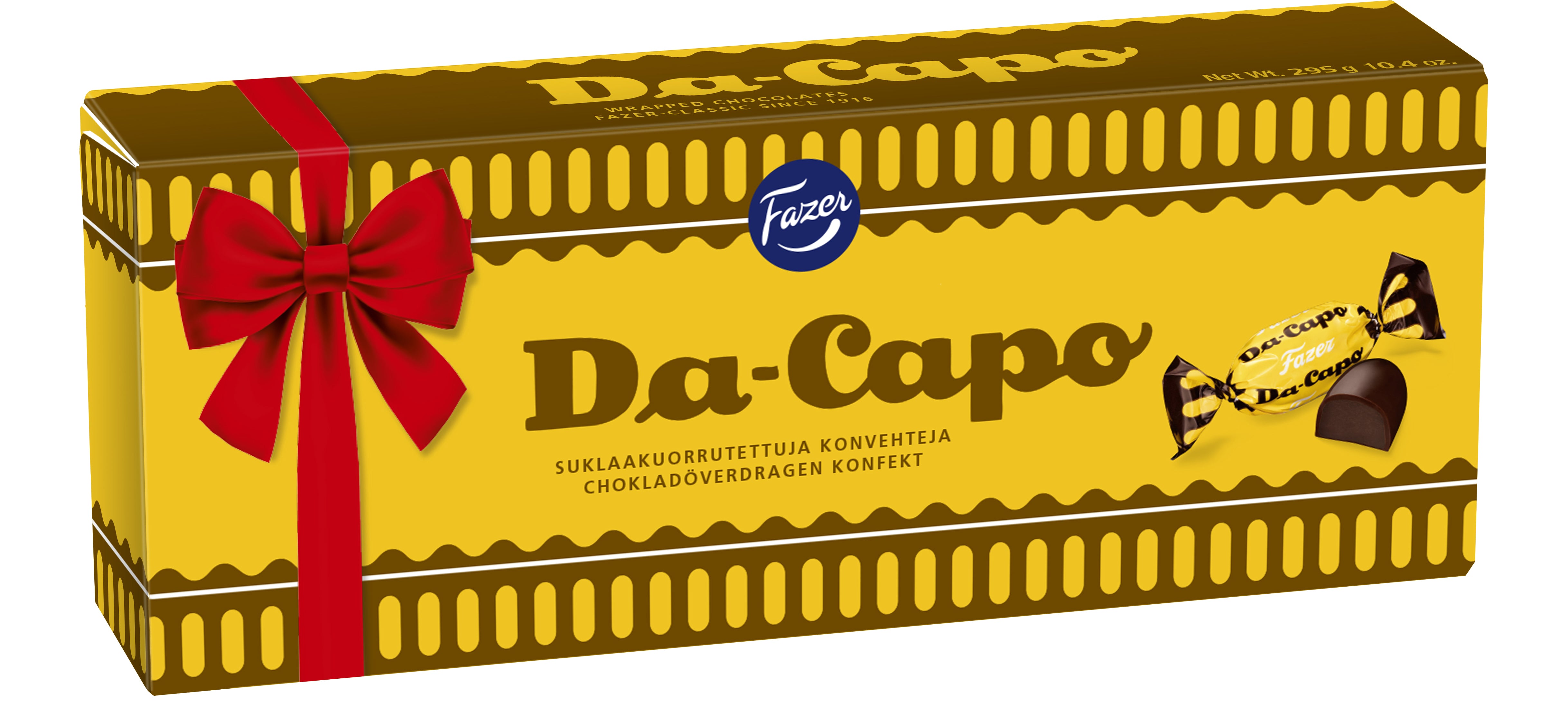 Fazer DaCapo tumma suklaakonvehti 295g