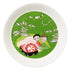 Moomin plate 19cm Thingumy and Bob green