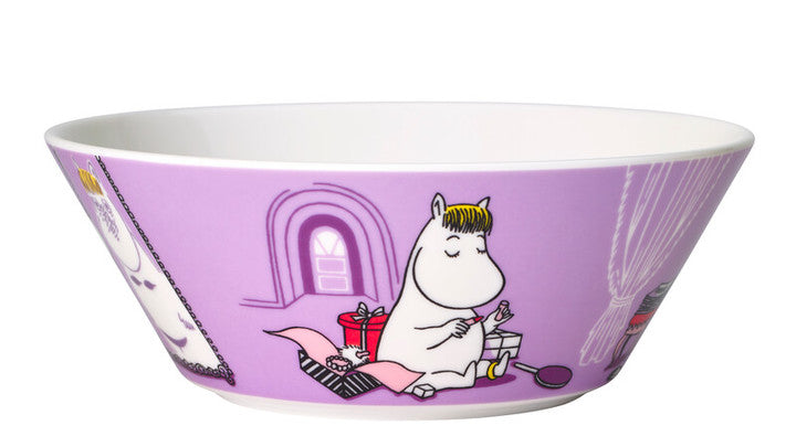 Moomin bowl 15cm Snorkmaiden lila