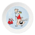 Moomin plate 19cm Fillyjonk grey