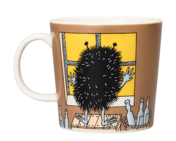 Moomin mug 0.3L Stinky in action