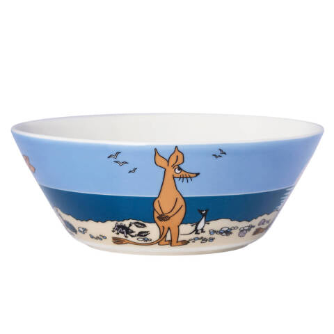 Moomin bowl 15cm Sniff blue