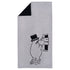Moomin b.towel 70x140 Moominpappa grey