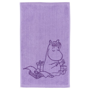 Moomin h.towel 30x50 Snorkmaiden purple