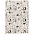 Moomin kitchen towel 50x70cm offw GOTS