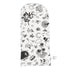 Moomin oven mitten 15x34cm b&w