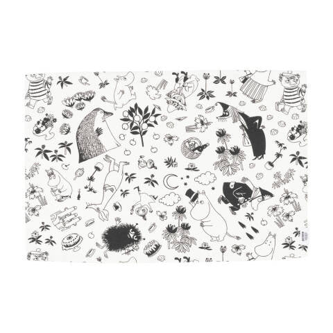 Moomin tablemat 31x46cm offw GOTS