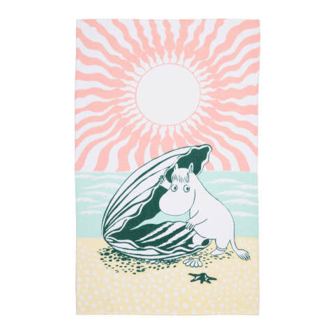 Moomin beach twl 93x150cm Beach Day GOTS
