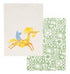 Moomin k.twl set 50x70 Party green GOTS