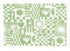 Moomin tablemat Party green