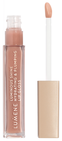Lumene Luminous Shine Kosteuttava ja täyteläistävä huulikiilto 1 Pale Honey