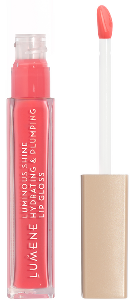 Lumene Luminous Shine Kosteuttava ja täyteläistävä huulikiilto 4 Peach Pink