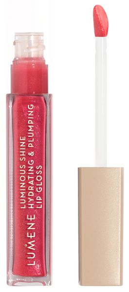 Lumene Luminous Shine Kosteuttava ja täyteläistävä huulikiilto 5 Bright Rose