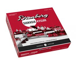 Brunberg vanilja, mocca, mansikkasuukko kuorrutettuja vaahtomakeisia 4 x 625g/25kpl