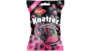 Knatter Hallonlakrits Brynild 80g