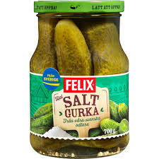 Felix Saltgurka Hel 700g