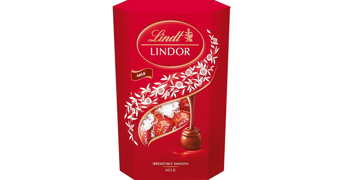 Lindt Lindor Maitosuklaakuula pehmeällä täytteellä 337g