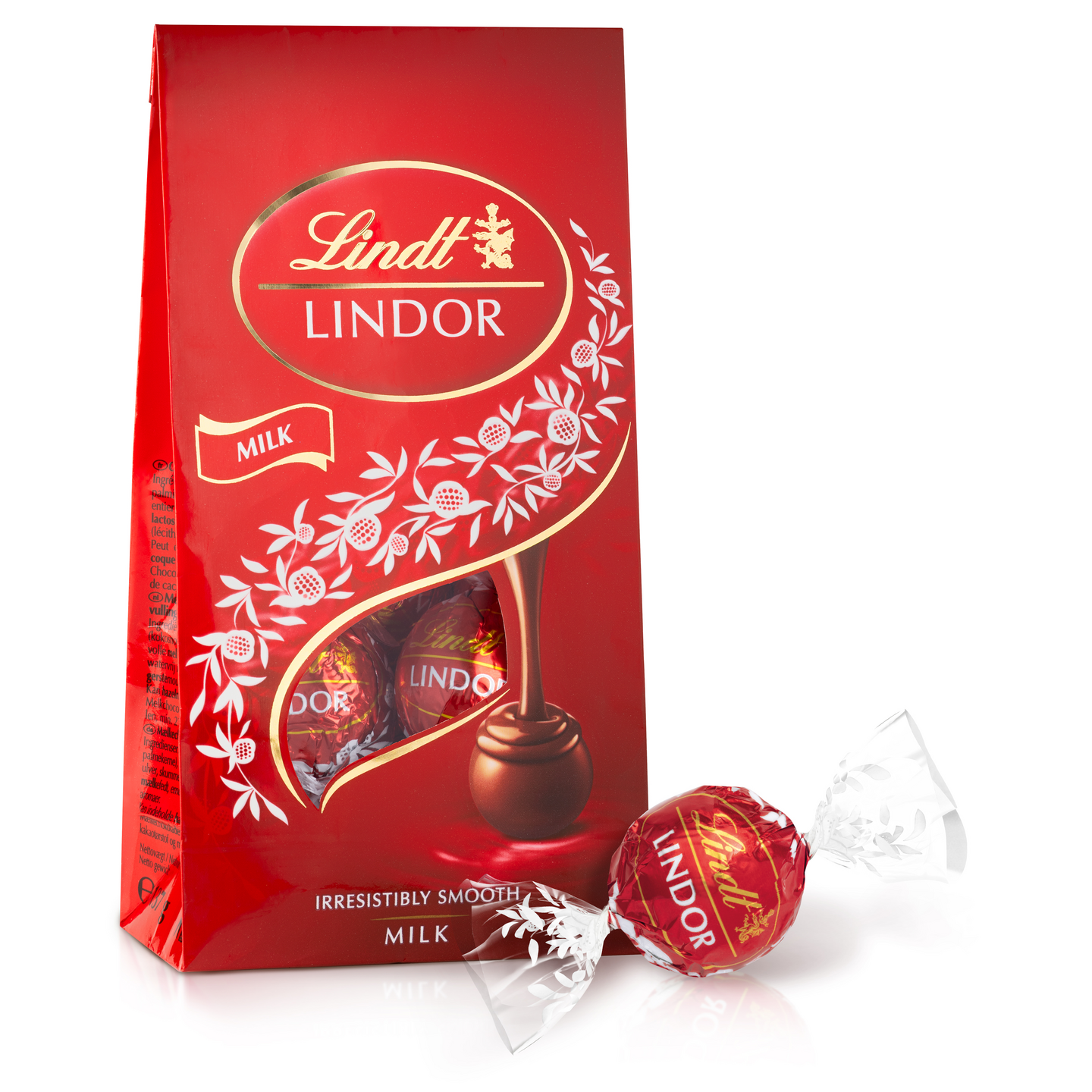 Lindt LINDOR Maito täyte maitosuklaakuula 137g