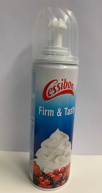 CESSIBON F&T 250g kermavaahto tölkissä maustamaton