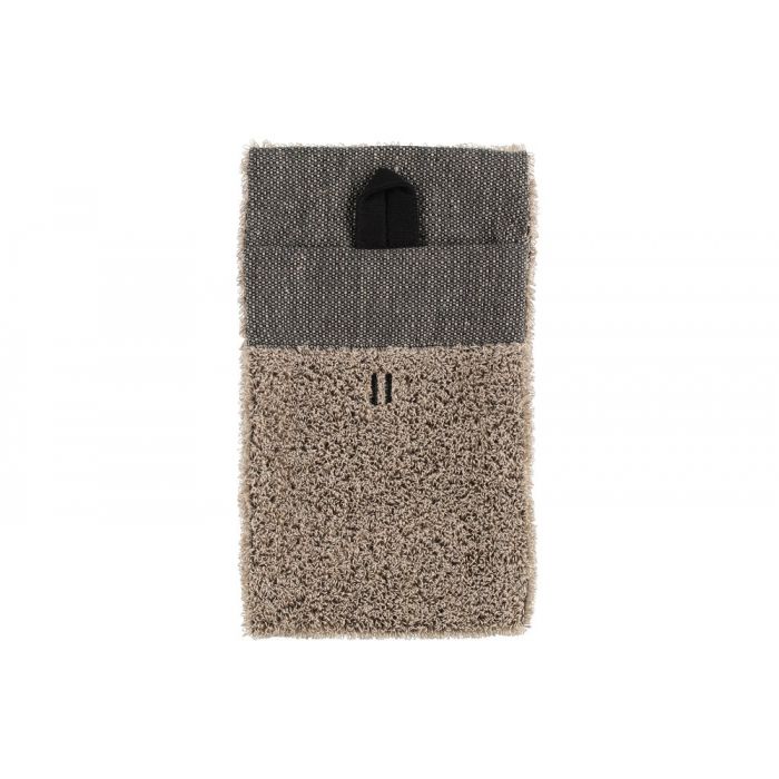 Rento Pesukinnas pellavafrotee 14x24 cm musta/pellava
