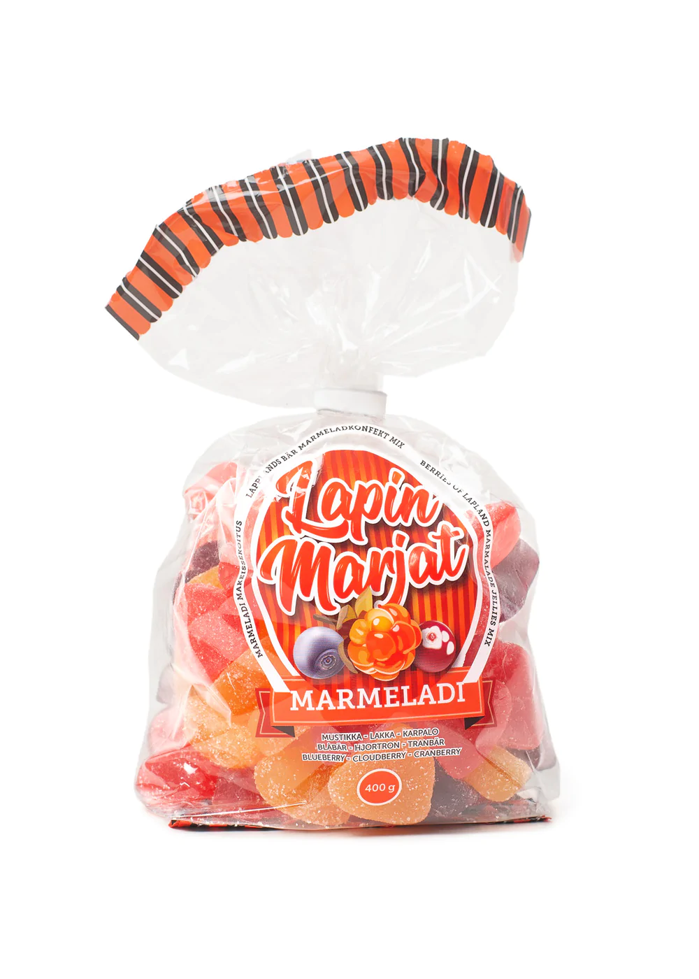 Kouvolan Lakritsi Lapin Marjat 400 g marmeladi